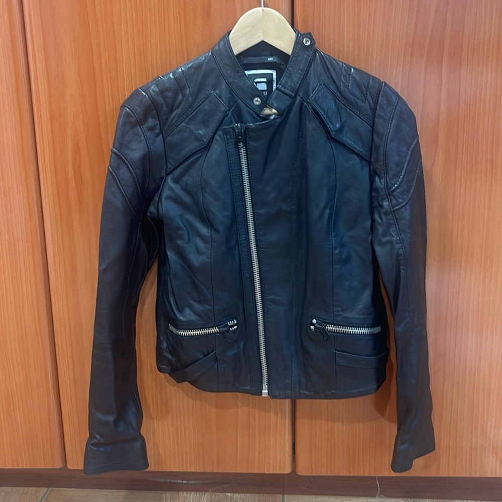 G-Star leather jacket